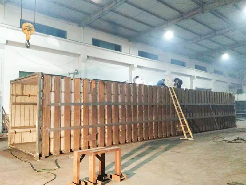 Jaqueta de água em aço carbono